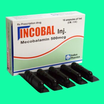 Incobal 500mcg Injection phục hồi tổn thương thần kinh