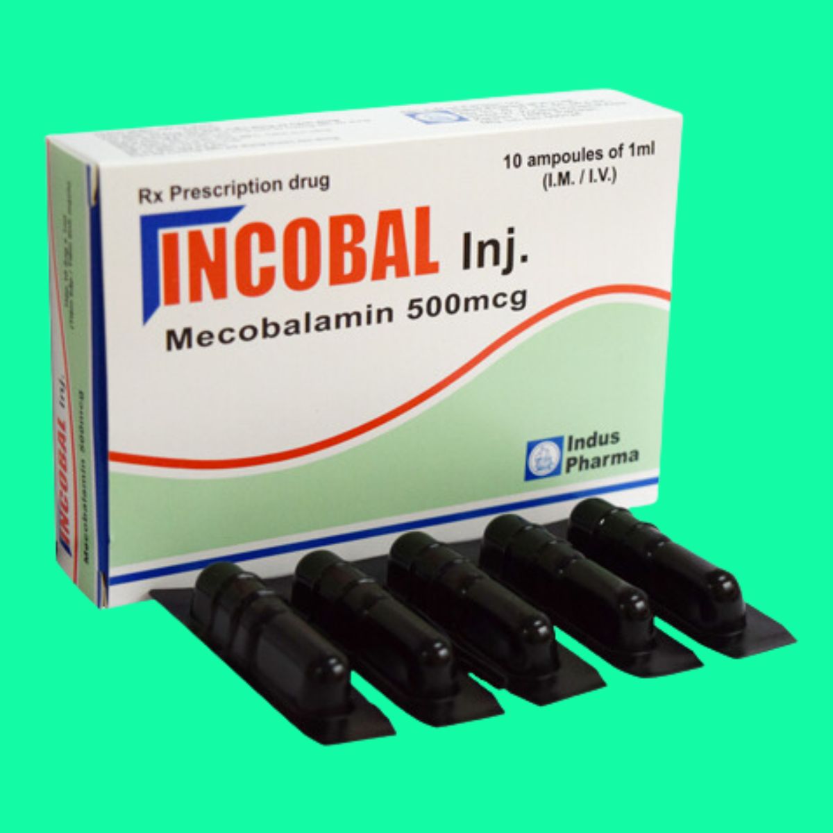 Incobal 500mcg Injection (1) Incobal 500mcg Injection phục hồi tổn thương thần kinh