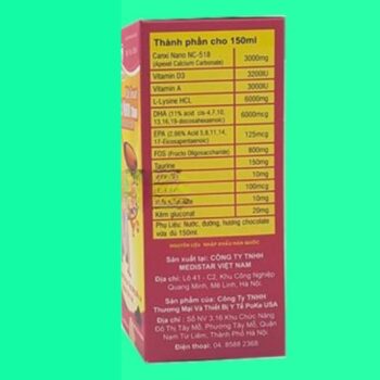 Kids Smart Calci Nano 1 Kids Smart Calci Nano hỗ trợ phát triển xương