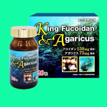 King Fucoidan & Agaricus tăng cường miễn dịch