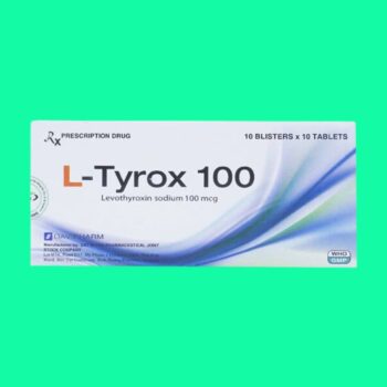 L-TYROX 100 1 L-Tyrox 100 điều trị hội chứng suy giáp