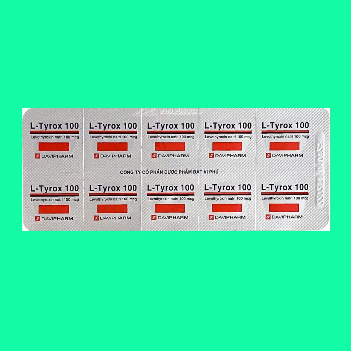 L-Tyrox 100 (6) L-Tyrox 100 điều trị hội chứng suy giáp