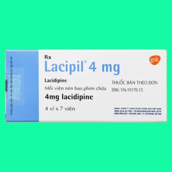 Lacipil 4mg 3 Thuốc Lacipil 4mg có tác dụng gì?