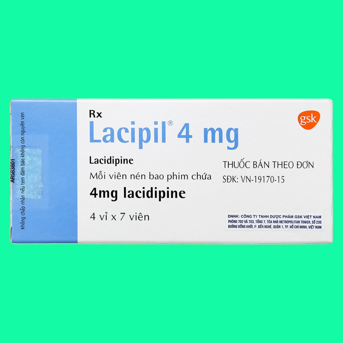 Lacipil-4mg (1) Thuốc Lacipil 4mg có tác dụng gì?