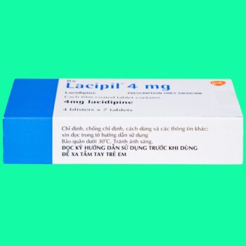 Lacipil 4mg 4 Thuốc Lacipil 4mg có tác dụng gì?