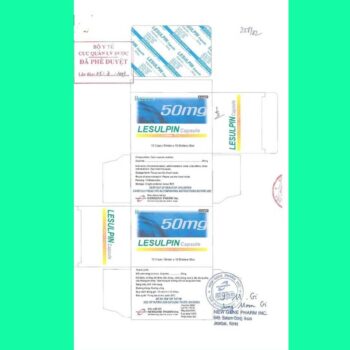 Thuốc Lesulpin có tác dụng gì?
