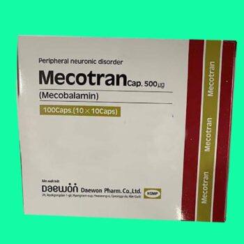Thuốc Mecotran có tác dụng gì?