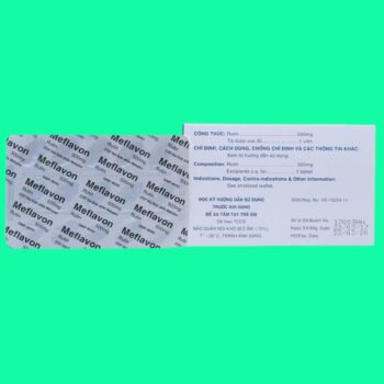 Tác dụng của thuốc Meflavon 500mg