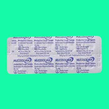 Thuốc Mucosolvan có tác dụng gì?