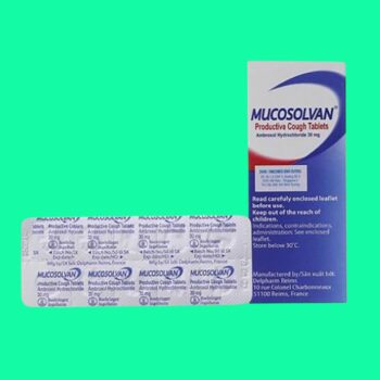 Thuốc Mucosolvan có tác dụng gì?