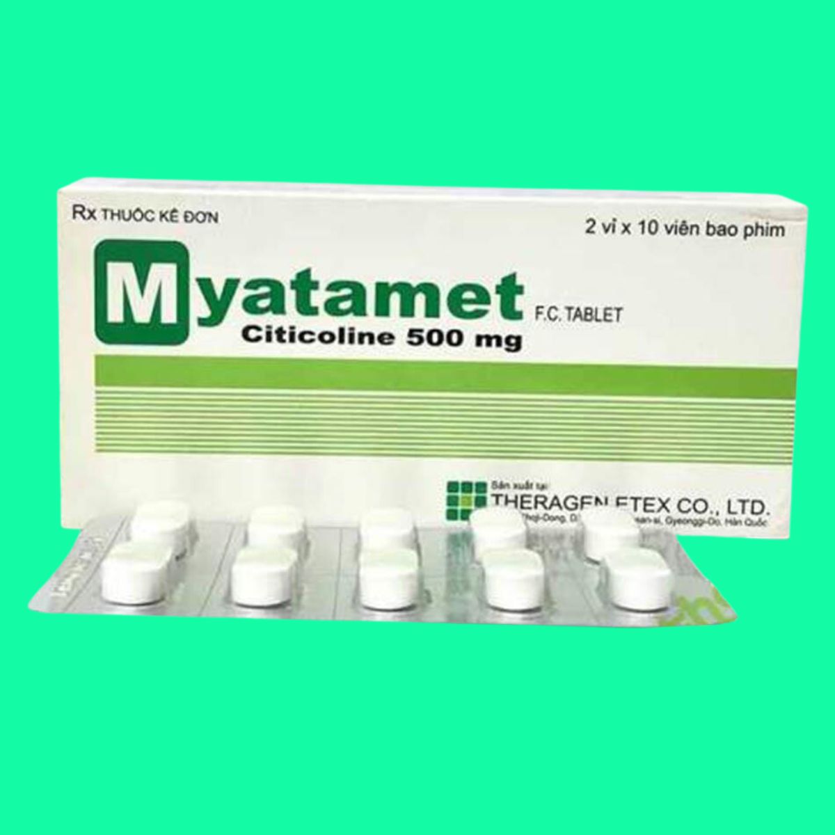 Myatamet (2) Thuốc Myatamet có tác dụng gì?