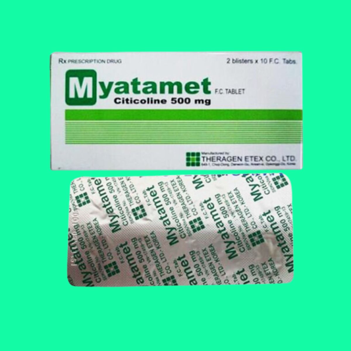 Myatamet (4) Thuốc Myatamet có tác dụng gì?