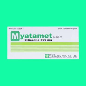 Myatamet 5 Thuốc Myatamet có tác dụng gì?
