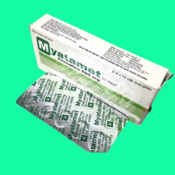 Myatamet 6 Thuốc Myatamet có tác dụng gì?