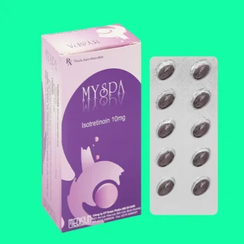mặt trước hộp Myspa