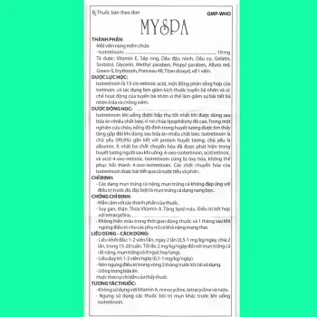 Myspa 11 Tờ hướng dẫn sử dụng Myspa