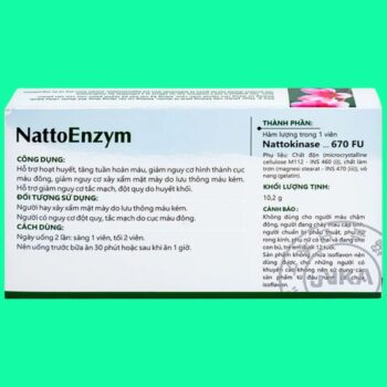 NattoEnzym có tác dụng gì?