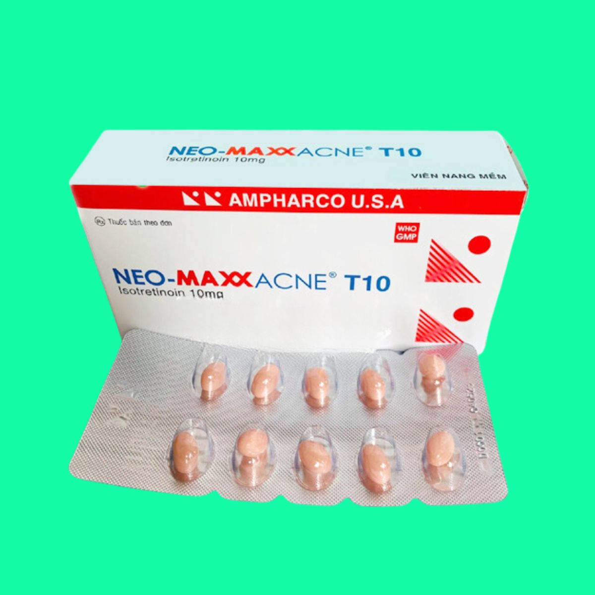 Neo-Maxx Acne T10 (2) Neo-Maxx Acne T10 trị mụn trứng cá