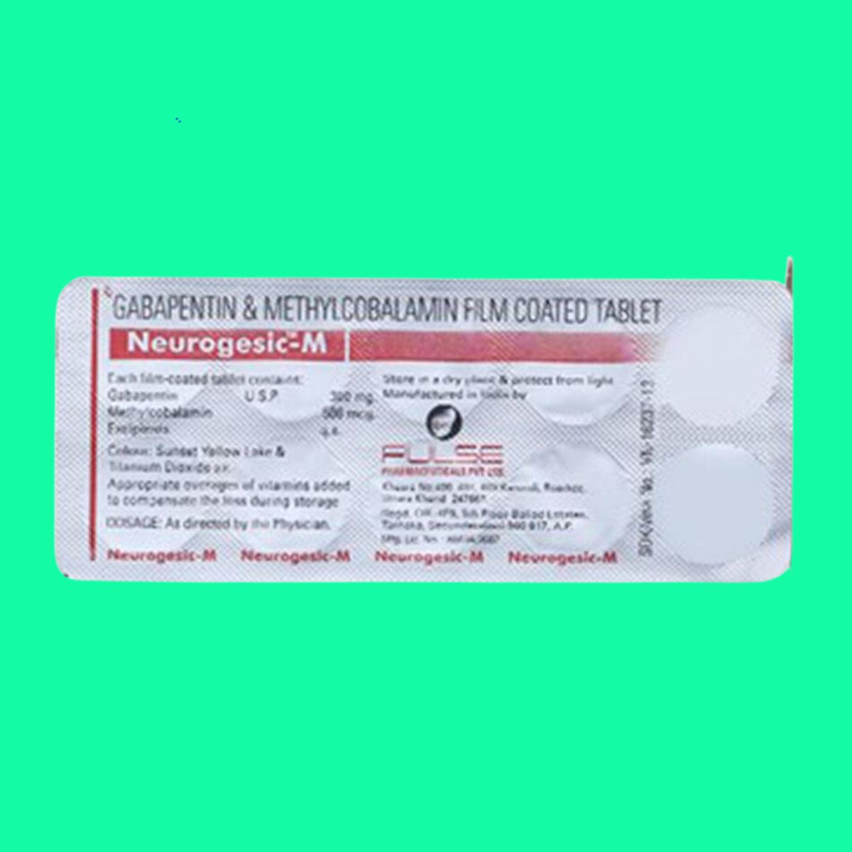 Neurogesic-M (3) Thuốc Neurogesic M có tác dụng gì ?