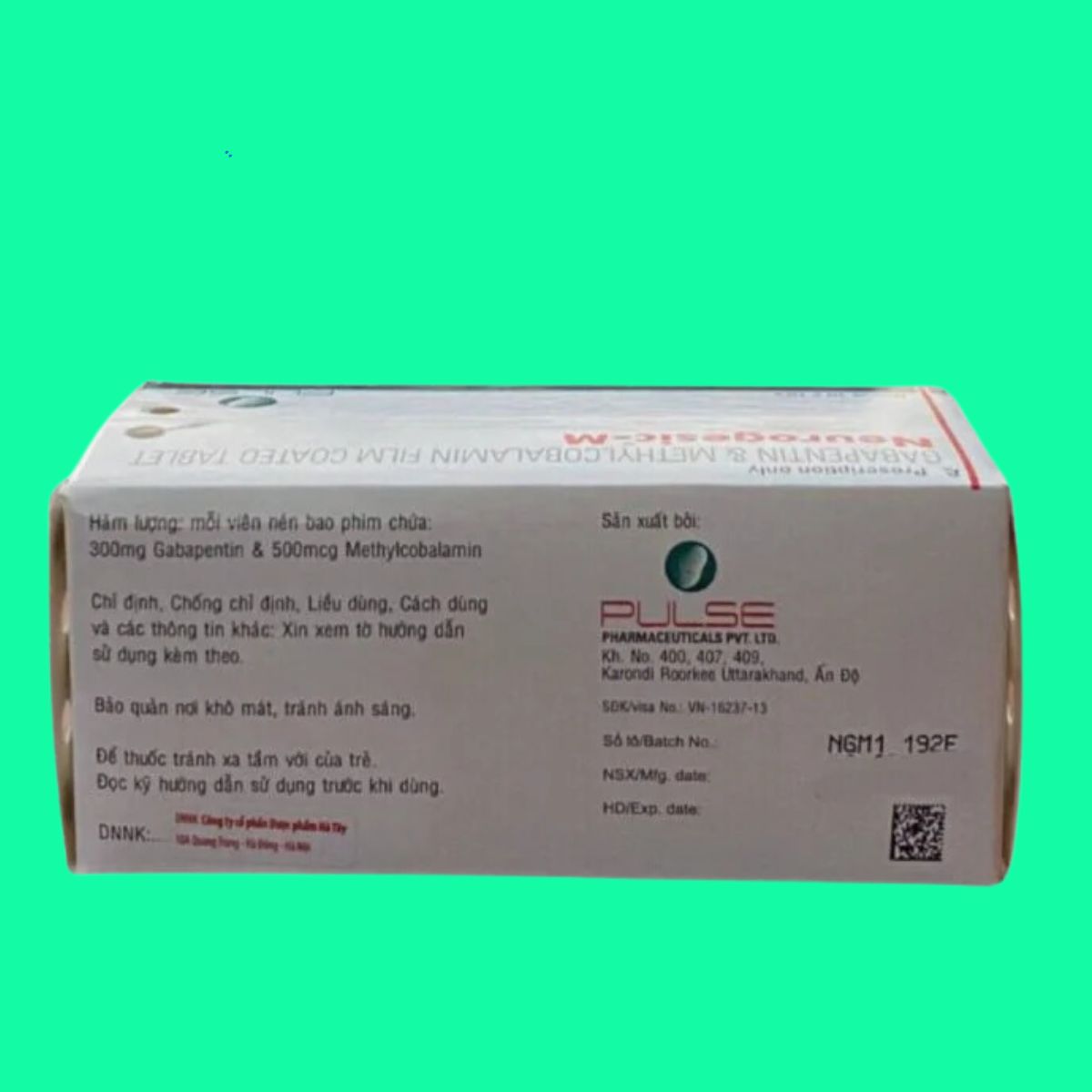 Neurogesic-M (6) Thuốc Neurogesic M có tác dụng gì ?