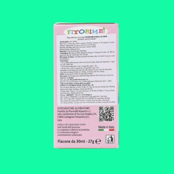 Siro Fitobimbi Omega junior giúp phát triển não bộ & mắt cho bé