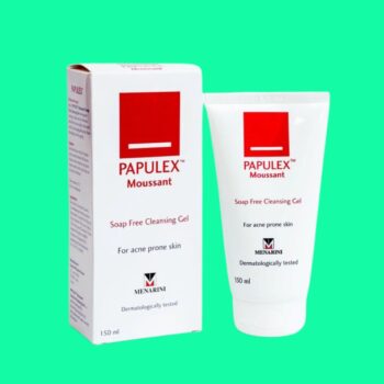 Sửa rửa mặt ngừa mụn Papulex Moussant