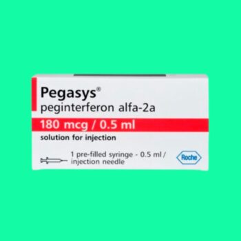 Pegasys 1 Pegasys 180mcg/0,5ml Roche điều trị viêm gan B, viêm gan C
