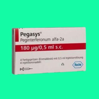 Pegasys 3 Pegasys 180mcg/0,5ml Roche điều trị viêm gan B, viêm gan C