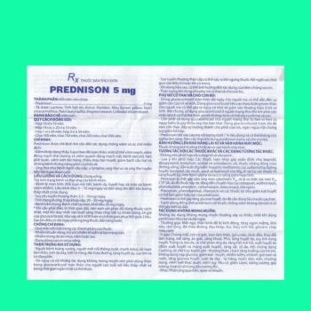Prednison 5 mg
