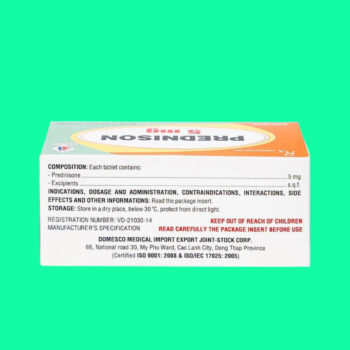 Prednison 5 mg