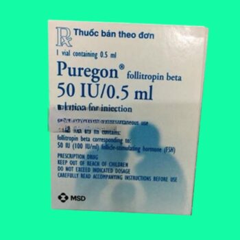 Puregon 50IU-0,5ml hỗ trợ mang thai