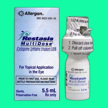 Restasis tăng sản sinh nước mắt