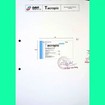 Thuốc mỡ Tacropic
