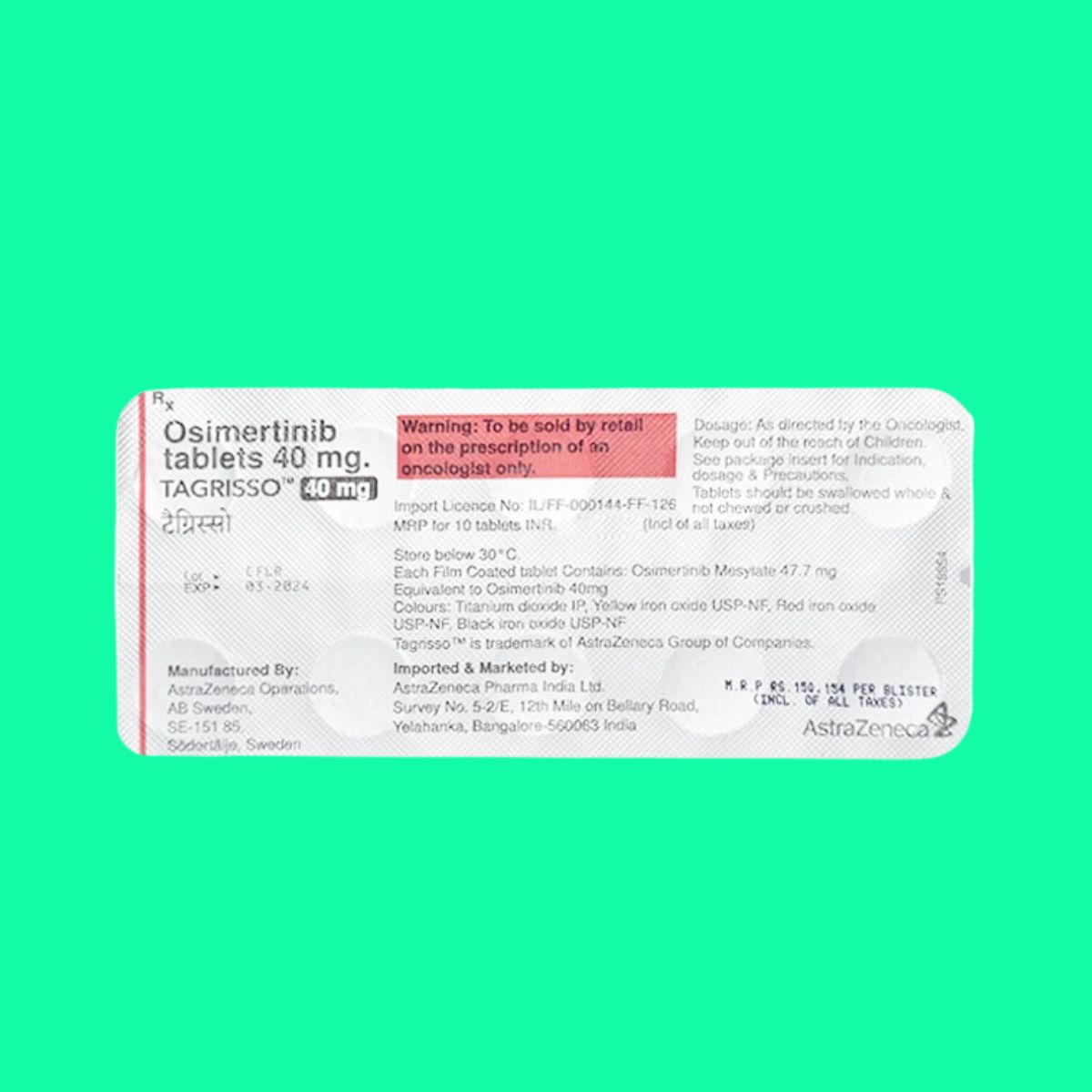 Tagrisso 40mg (4) Tagrisso 40mg