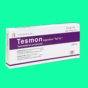 Tesmon 2 Mặt bên hộp thuốc Tesmon Injection