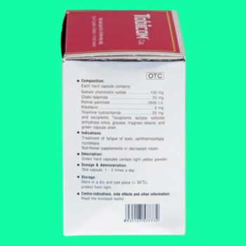 Thuốc Tobicom có tác dụng gì?