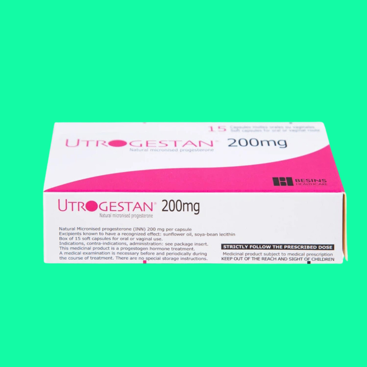 Utrogestan 200mg - 9 Utrogestan 200mg