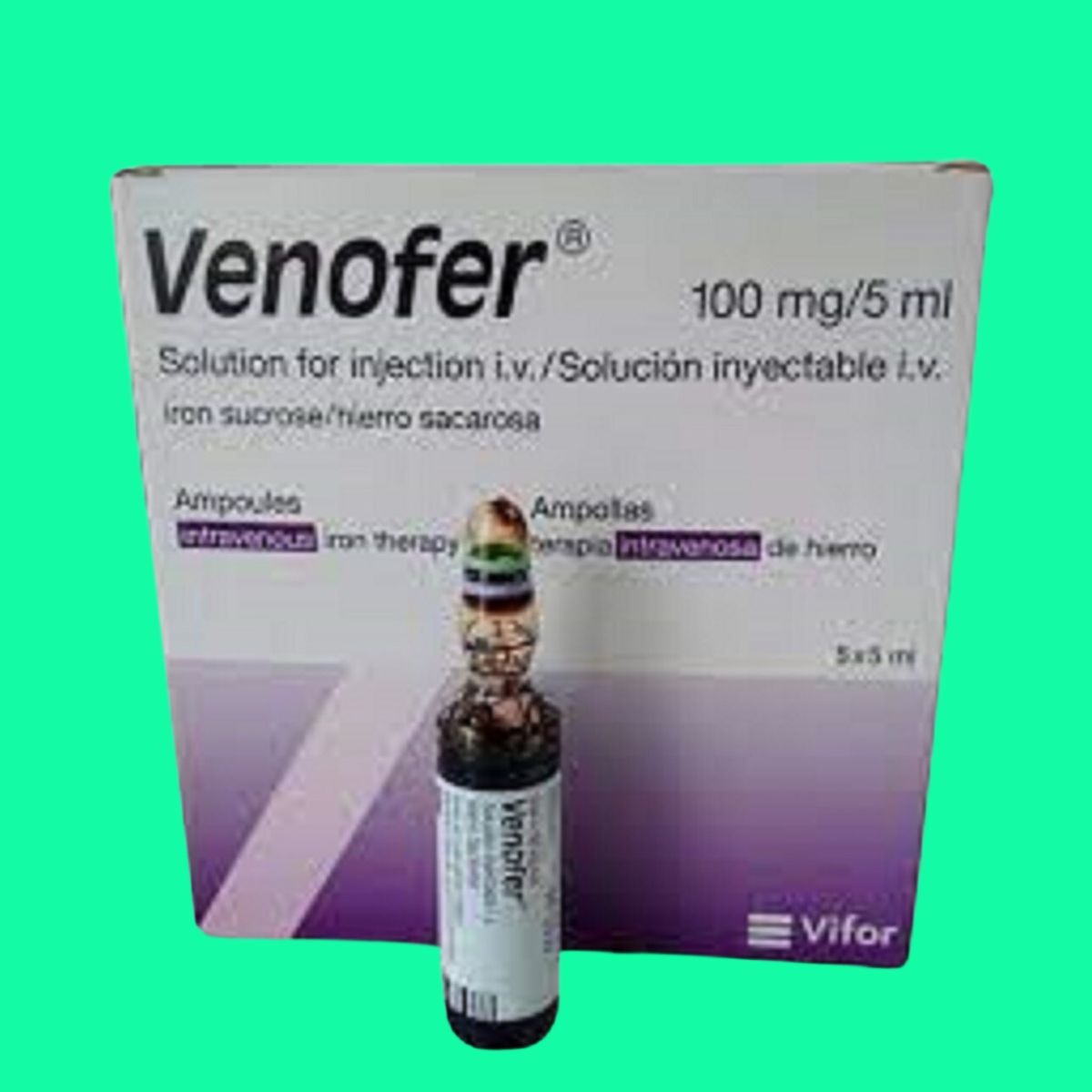Venofer 100mg5ml (2) Venofer 100mg/5ml