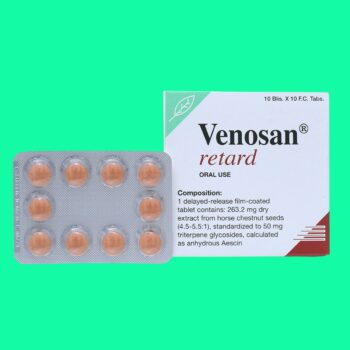 Venosan điều trị giãn tĩnh mạch