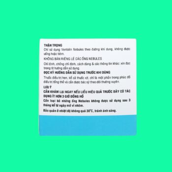 Ventolin Nebules 2,5mg