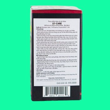 Thực phẩm bảo vệ sức khỏe X7- Care