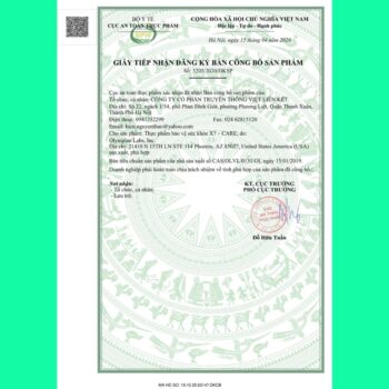 Thực phẩm bảo vệ sức khỏe X7- Care