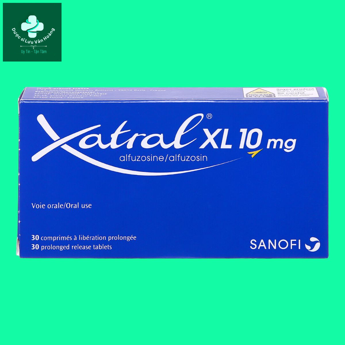 Xatral-Xl-10mg-2 Thuốc Xatral Xl 10mg
