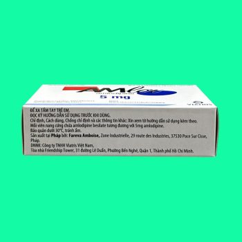 Amlor Pfizer 5mg