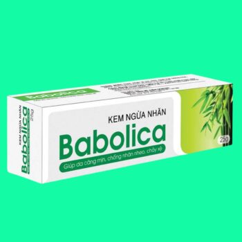 Babolica dạng kem có tác dụng gì?