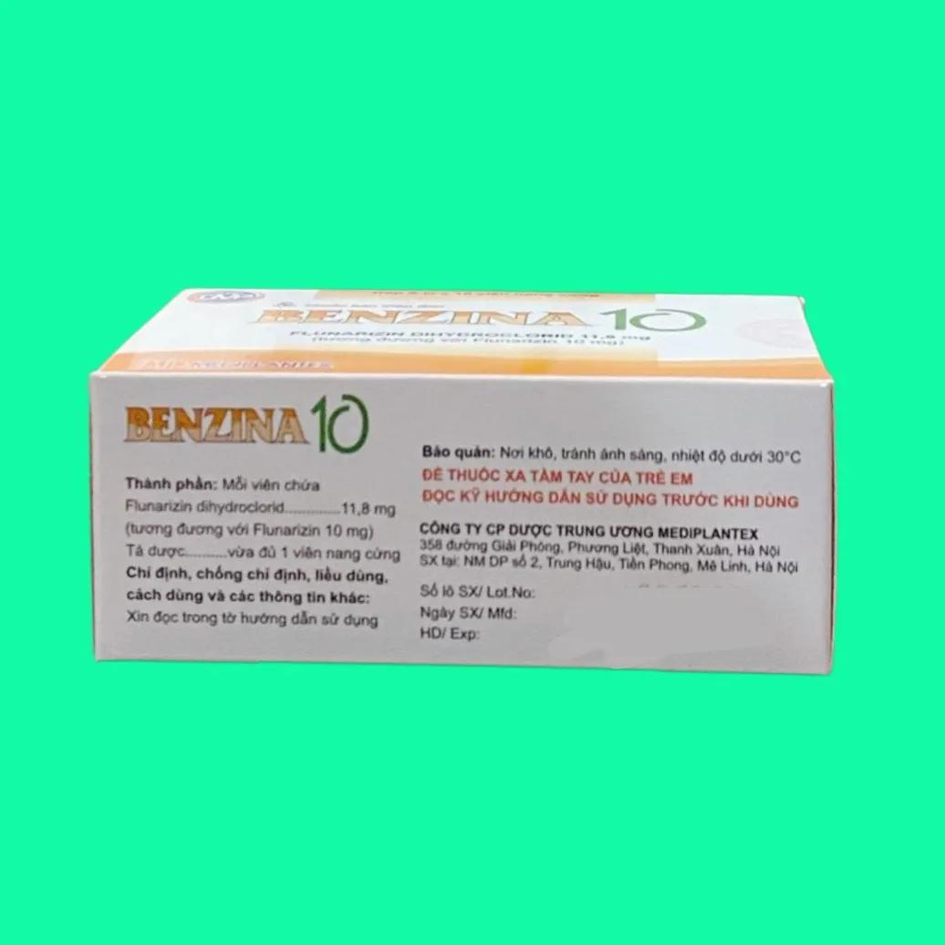 banzina-10-10 Thuốc Benzina 10