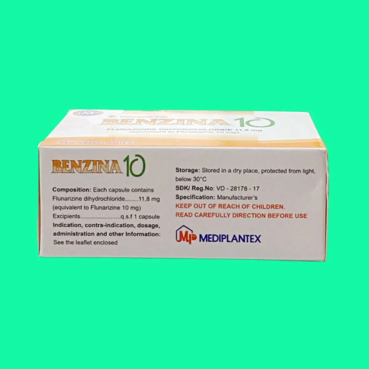 banzina-10-9 Thuốc Benzina 10