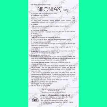 Bibonlax 8 Thuốc Bibonlax