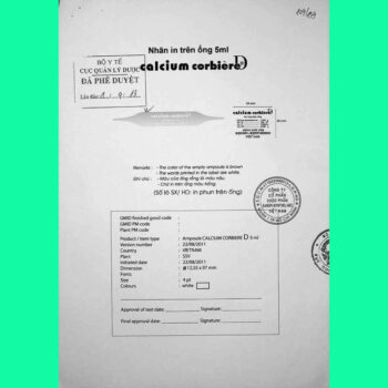 Calcium corbiere 5ml 13 Calcium corbiere 5ml