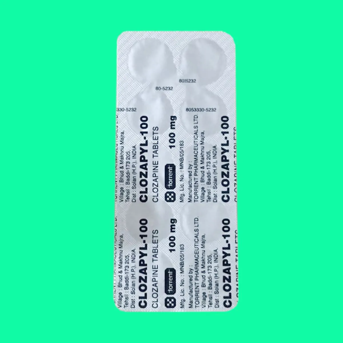 clozapyl-100-9 Thuốc Clozapyl 100